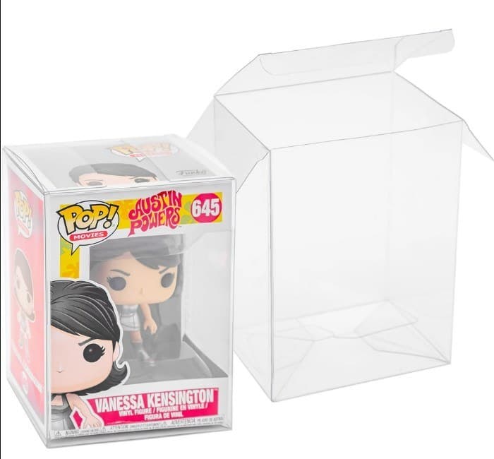 Clear PET Protector Box for 4-Inch Vinyl Figure Boxes, Compatible with Funko Pop thumbnail 3