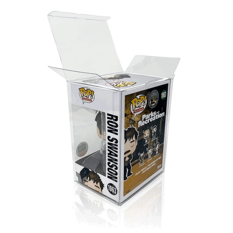 Clear PET Protector Box for 4-Inch Vinyl Figure Boxes, Compatible with Funko Pop thumbnail 5
