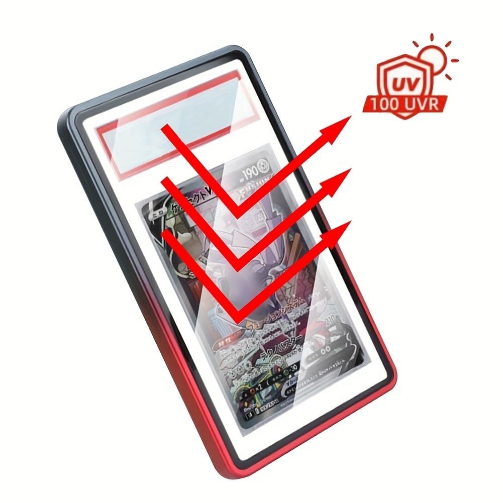 Gradient Metal Graded Slab Case with UV-Resistant Glass thumbnail 3