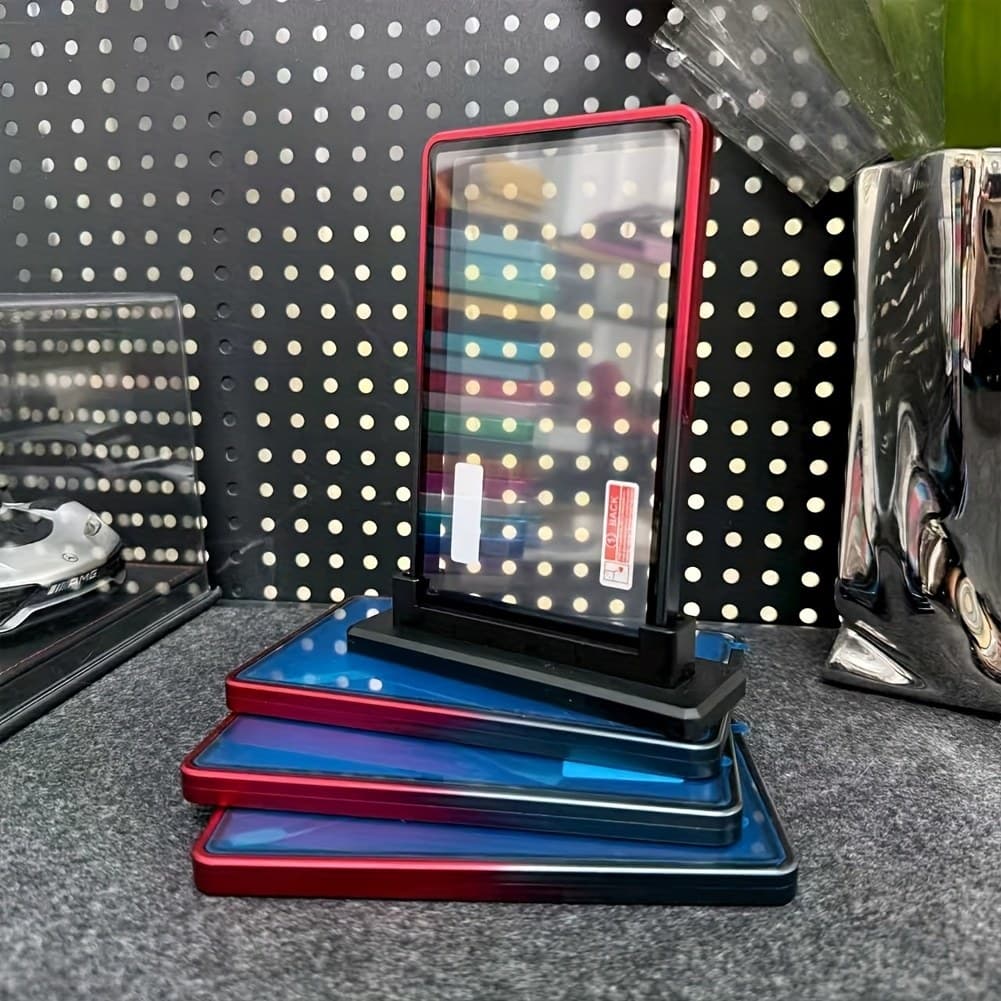 Gradient Metal Graded Slab Case with UV-Resistant Glass thumbnail 5