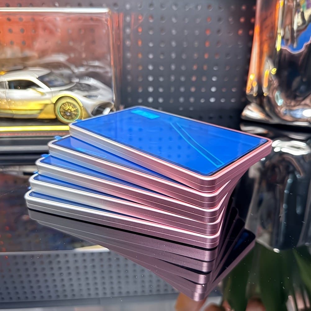 Gradient Metal Graded Slab Case with UV-Resistant Glass thumbnail 6