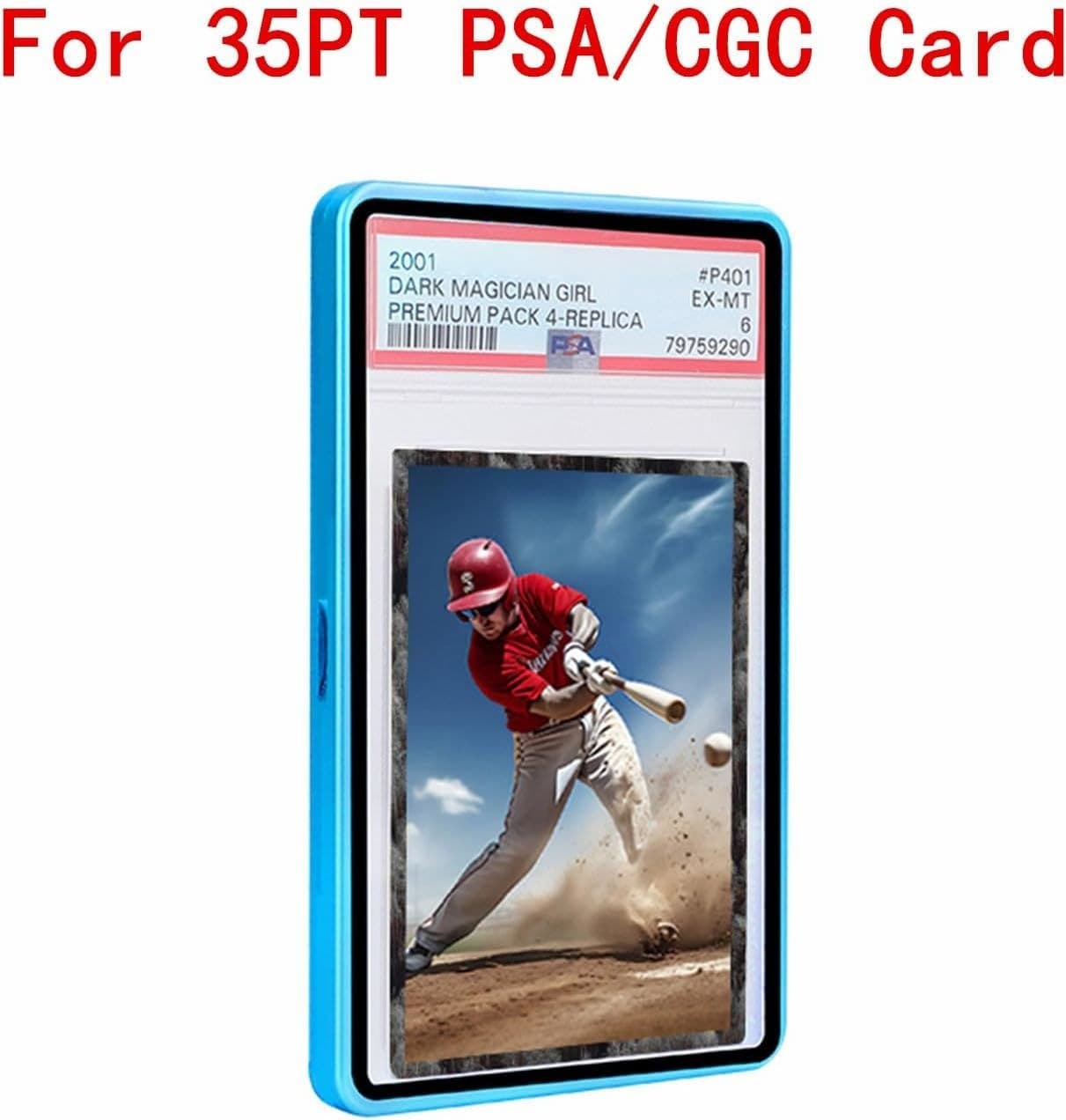 Magnetic Aluminum Slab Case, 35pt, 3.35 x 5.51 in, Compatible with PSA and CGC thumbnail 6