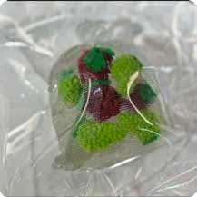 Squishy Fruit Bag Stress Toy – Grape, Fidget Squeeze Toy, 8 × 6.5 × 4.6 cm thumbnail 1