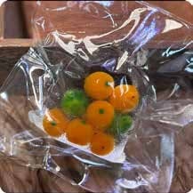 Squishy Fruit Bag Stress Toy – Orange and Lime, Fidget Squeeze Toy, 8 × 6.5 × 4.6 cm 缩略图 1