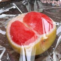 Squishy Fruit Stress Toy – Halved Grapefruit, Fidget Squeeze Toy, 9 × 8 × 5 cm thumbnail 1
