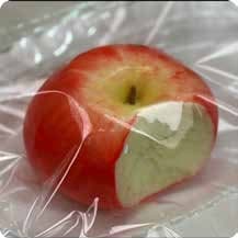 Squishy Fruit Stress Toy – Bitten Red Apple, Fidget Squeeze Toy, 10 × 9 × 4 cm 缩略图 1