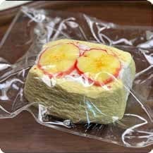 Squishy Food Stress Toy – Apple Slice Cream Sandwich, Fidget Squeeze Toy, 5.5 × 7.5 × 5 cm 缩略图 1