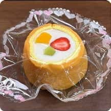 Squishy Food Stress Toy – Fruit Roll Cake Slice, Fidget Squeeze Toy, 7.5 × 7.5 × 5 cm thumbnail 1