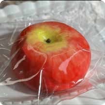 Squishy Fruit Stress Toy – Red Apple, Fidget Squeeze Toy, 7.5 × 7.5 × 6 cm thumbnail 1
