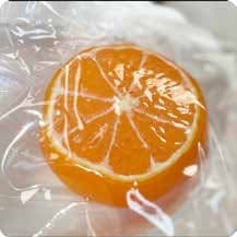 Squishy Fruit Stress Toy – Orange Half, Fidget Squeeze Toy, 7.3 × 7.3 × 4 cm thumbnail 1
