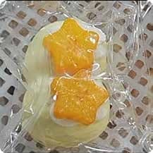 Squishy Food Stress Toy – Mochi with Yellow Stars, Fidget Squeeze Toy, 8 × 4.4 × 5 cm 缩略图 1