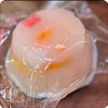 Squishy Food Stress Toy – Clear Jelly Cake with Fruit, Fidget Squeeze Toy, 9.8 × 9.8 × 5 cm 缩略图 1