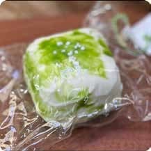 Squishy Food Stress Toy – Matcha Cube Cake, Fidget Squeeze Toy, 6 × 6 × 4.4 cm thumbnail 1