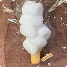 Squishy Food Stress Toy – Cloud Cotton Candy on Stick, Fidget Squeeze Toy, 9.4 × 4 × 2.5 cm thumbnail 1