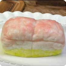 Squishy Food Stress Toy – Pink-Topped Bread Loaf, Fidget Squeeze Toy, 10 × 5.3 × 4.6 cm thumbnail 1