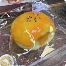 Squishy Food Stress Toy – Sesame Glazed Bun, Fidget Squeeze Toy, 122 g 缩略图 1