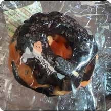Squishy Food Stress Toy – Chocolate-Glazed Donut, Fidget Squeeze Toy, 200 g thumbnail 1