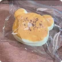 Squishy Food Stress Toy – Bear-Shaped Pancake with Sprinkles, Fidget Squeeze Toy, 125 g 缩略图 1