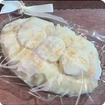 Squishy Food Stress Toy – Sugar-Dusted Bread Rolls, Fidget Squeeze Toy, 150 g 缩略图 1