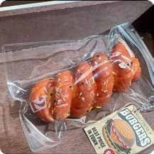 Squishy Food Stress Toy – Grilled Sausage Skewer, Fidget Squeeze Toy, 135 g thumbnail 1