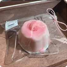 Squishy Food Stress Toy – Peach Mousse Cake, Fidget Squeeze Toy, 265 g thumbnail 1