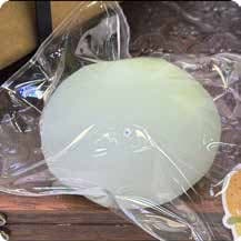 Squishy Food Stress Toy – White Round Mochi, Fidget Squeeze Toy, 160 g thumbnail 1
