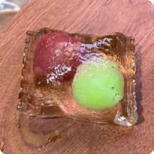 Squishy Fruit Stress Toy – Plum and Green Grape, Fidget Squeeze Toy, 7.5 × 5.8 × 4 cm thumbnail 1