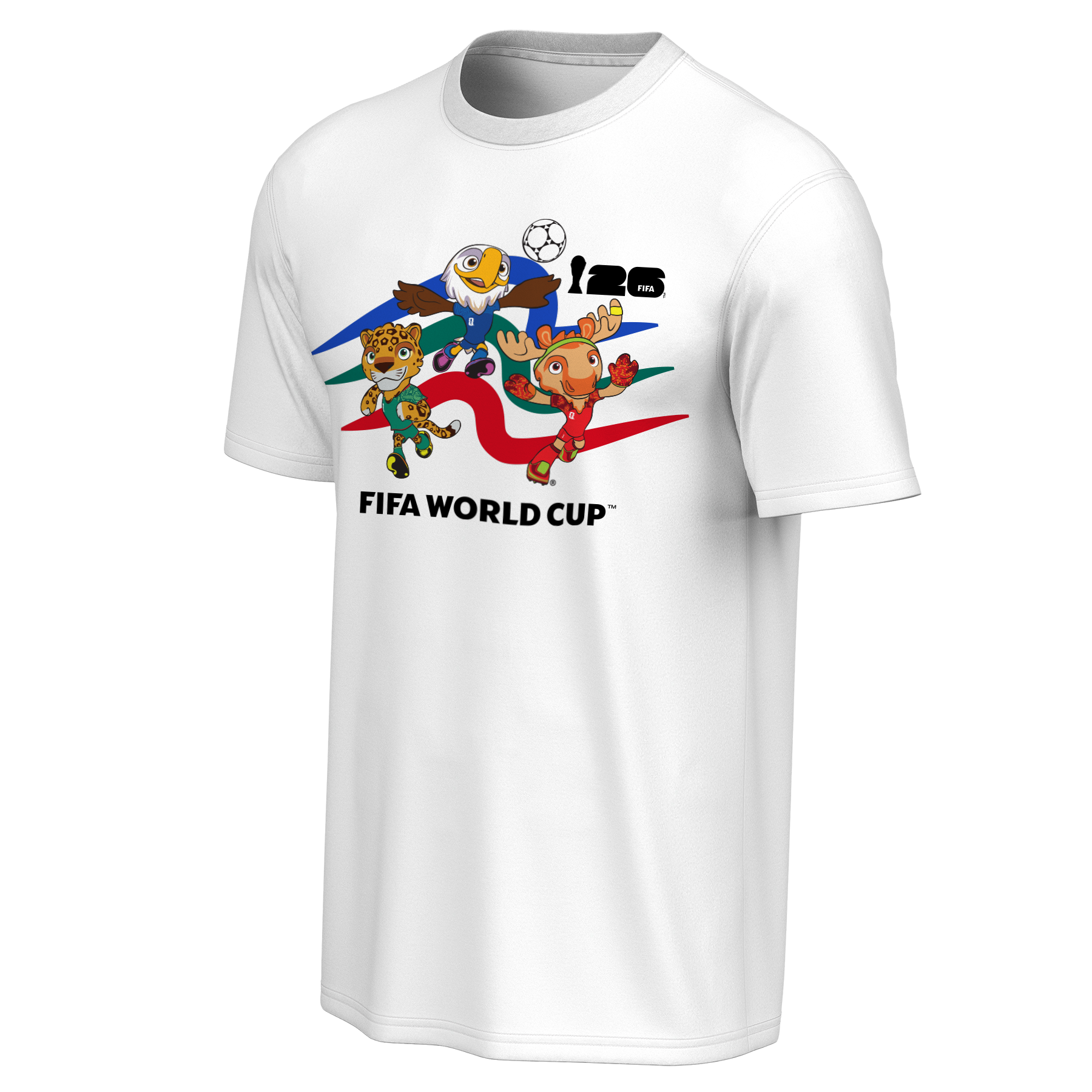 custom white t-shirts "fifa world cup" 2026 hot sales