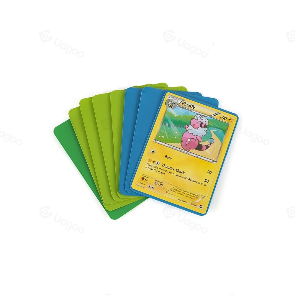 Round-Corner Colored Card Sleeves for Standard TCG Cards