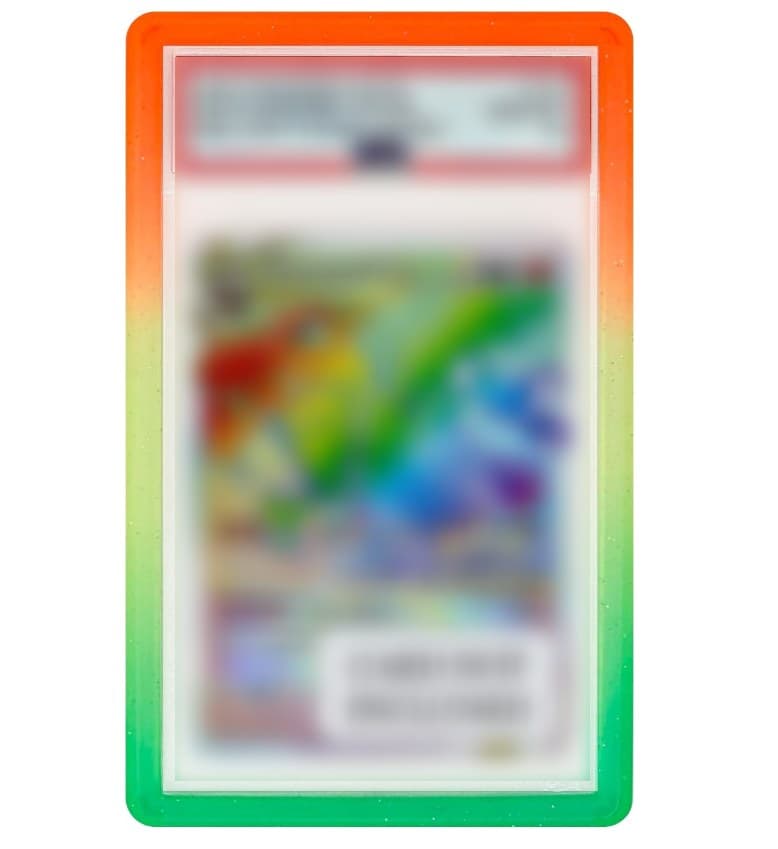 Colored Soft Graded Slab Bumper, Compatible with PSA Slabs