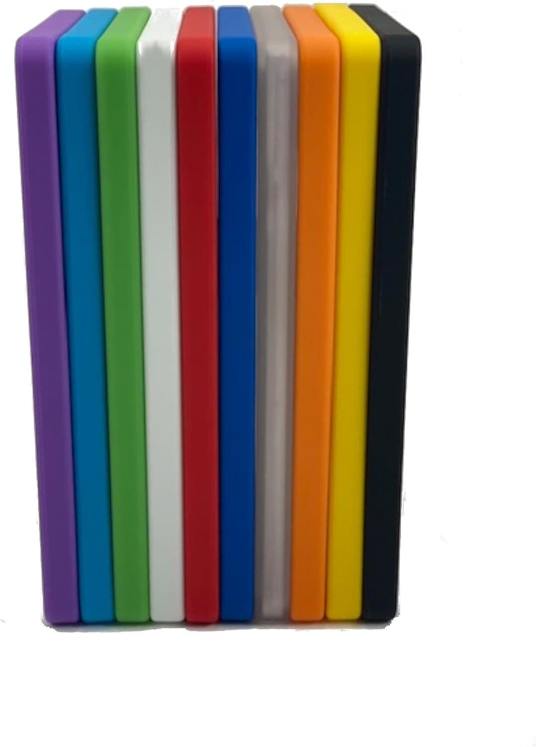 Silicone Graded Slab Bumper, 13.7 x 8.3 cm, Multiple Colors