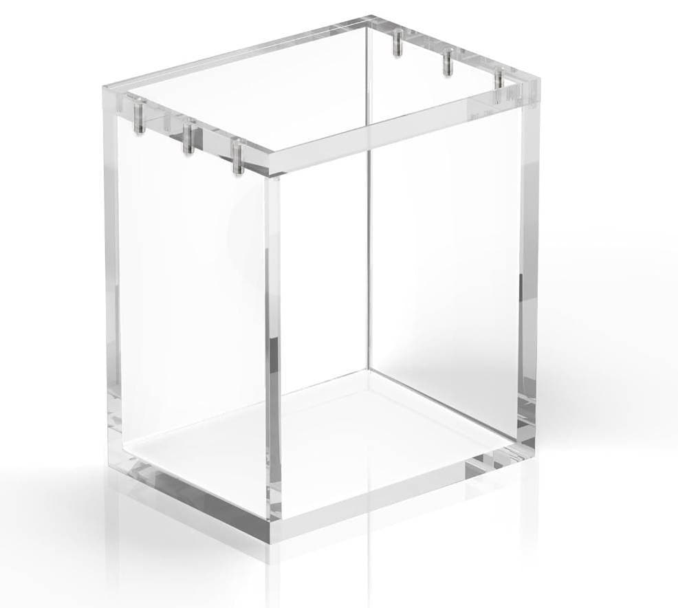 Stackable Acrylic Booster Bundle Case with Magnetic Lid, 5 mm Walls